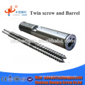 Extruder Parallel Twin Screw And Barrel For Extruder Plastic Machine For Pvc Pelletizing Extruder/ Cable Making Equipment Screw